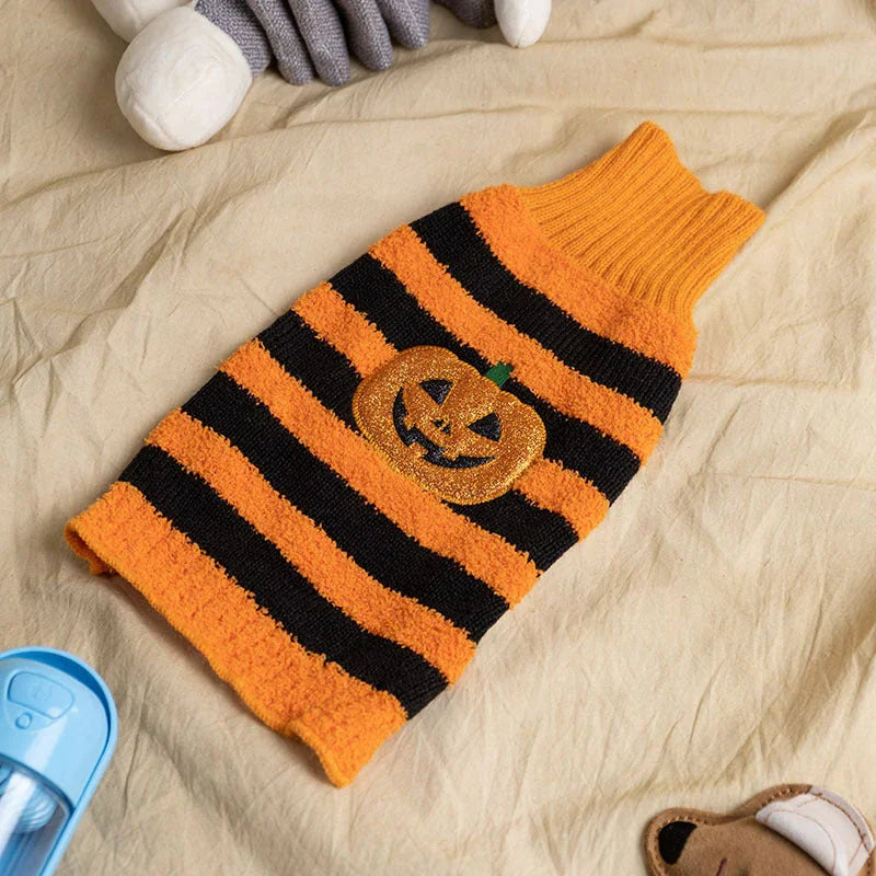 Halloween Dog Sweaters Pet Costume Teddy Warm Leisure Sweater Cosplay Clothes For Dogs Pets Outfits EX-STOCK Canada