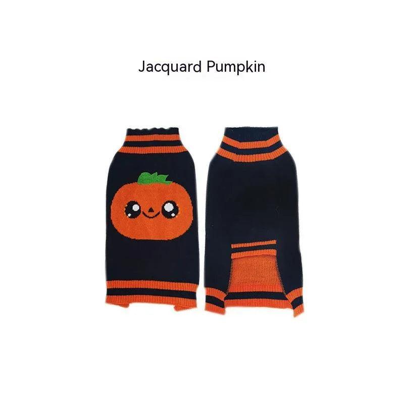 Halloween Dog Sweaters Pet Costume Teddy Warm Leisure Sweater Cosplay Clothes For Dogs Pets Outfits EX-STOCK Canada
