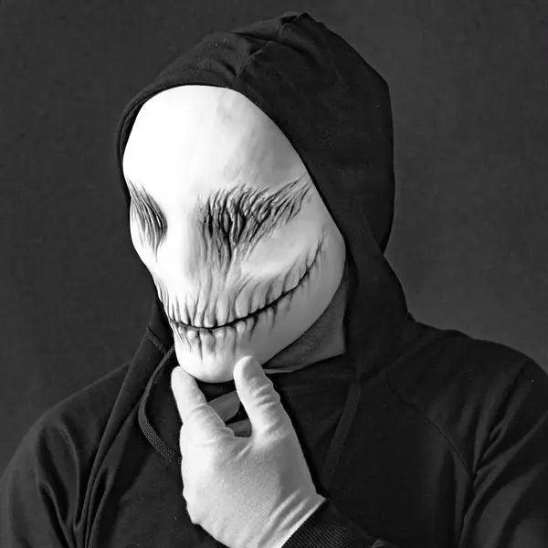 Masque en latex de fantôme d'Halloween Mascarade Fête Casque d'horreur - EX-STOCK Canada