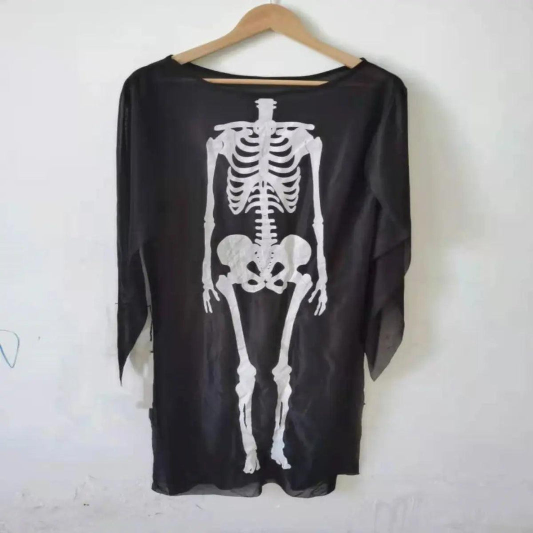 Halloween Skeleton Makeup Ball Costume Clothing - EX-STOCK Canada