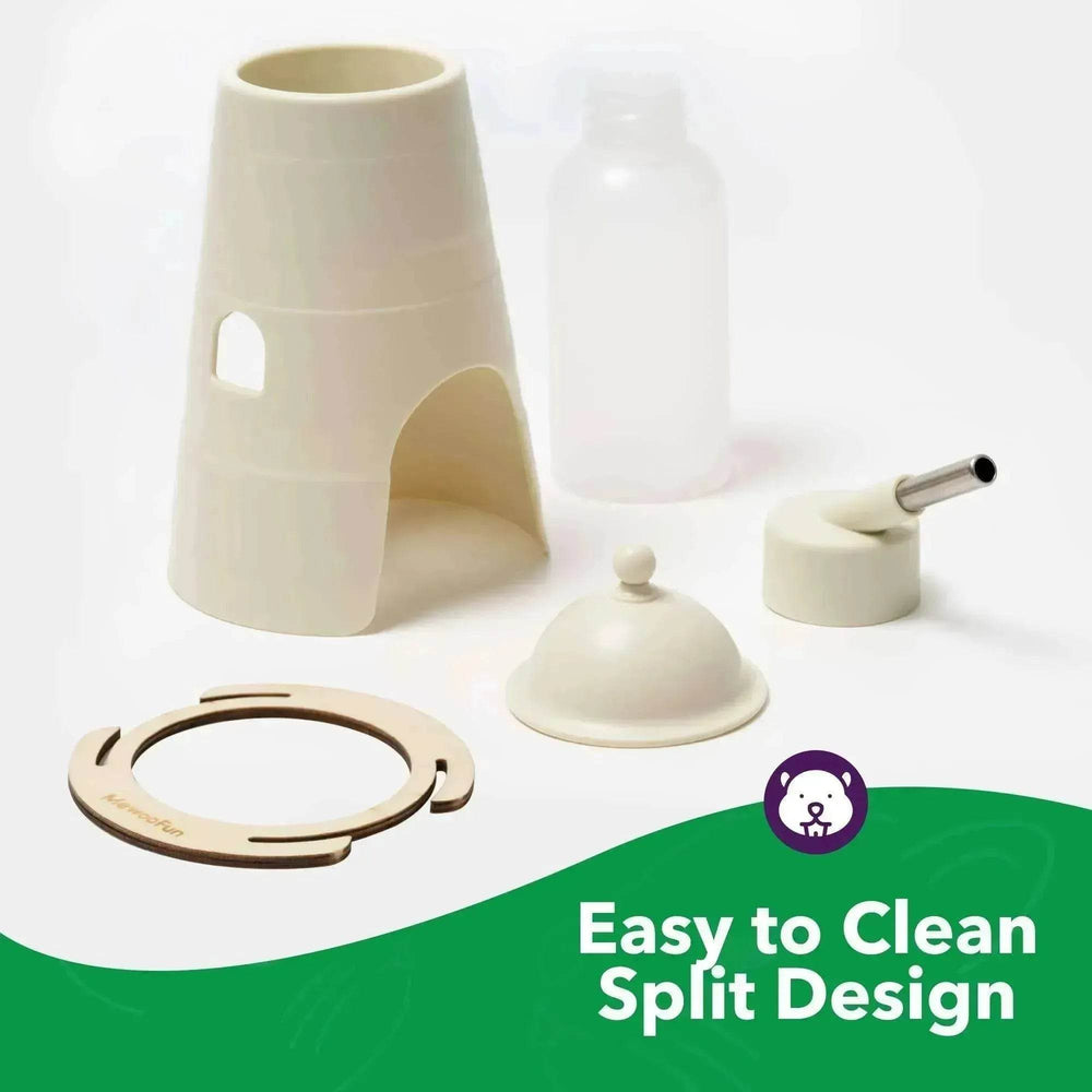 Hamster Water Bottle + Stand & Hideout: 150ml - EX-STOCK Canada