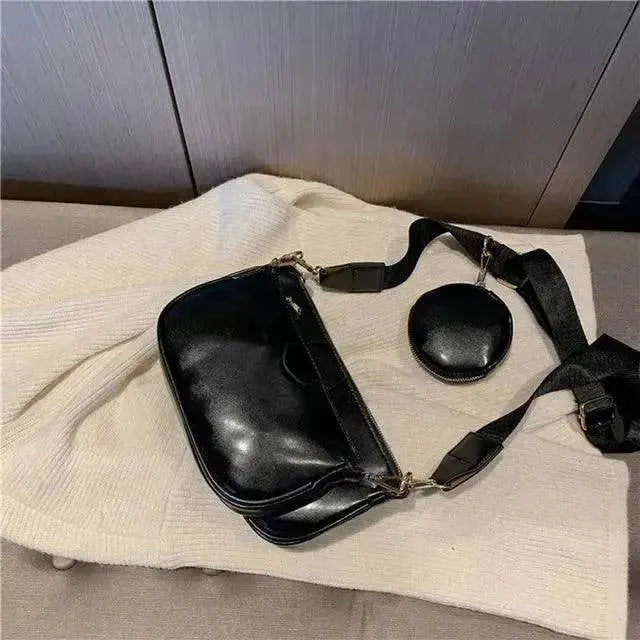 Hand Bag set Black College Luxury Bags For Women - EX-STOCK Canada