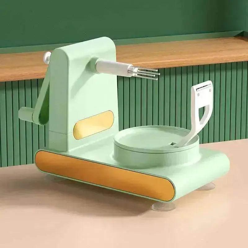 Hand Cranked Multifunctional Peeler Machine & Cutter & Slicer Tool - EX-STOCK Canada