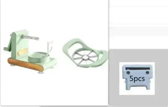 Hand Cranked Multifunctional Peeler Machine & Cutter & Slicer Tool - EX-STOCK Canada