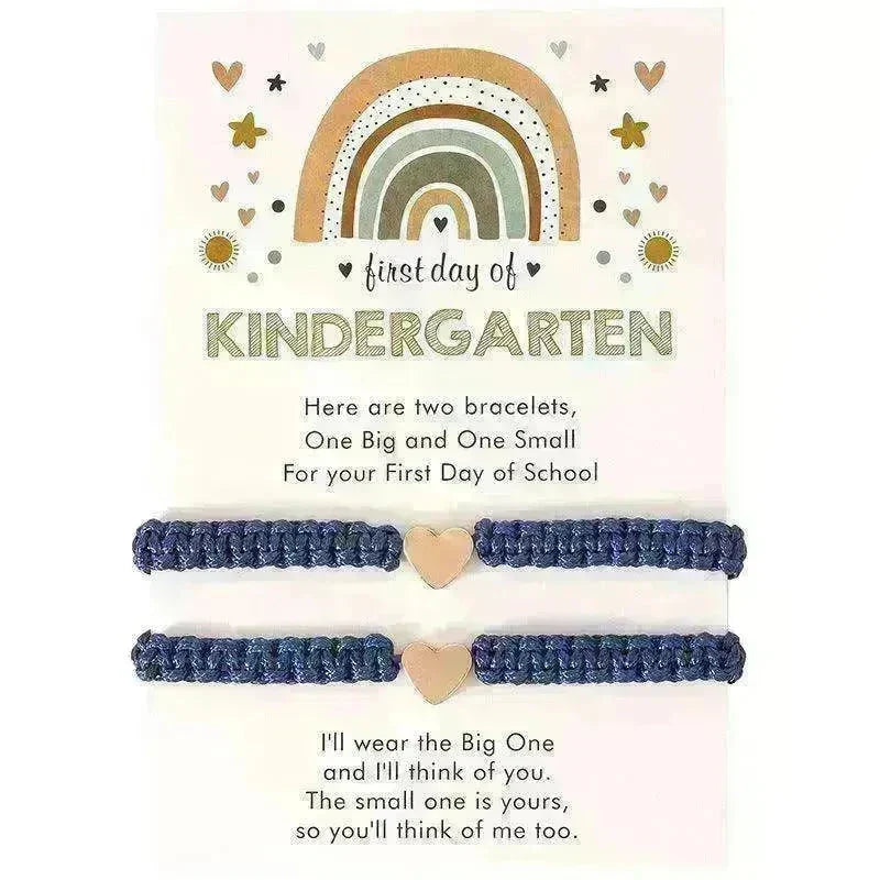 Hand Weaving Golden Love Bracelet - EX-STOCK Canada