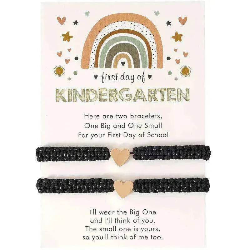 Hand Weaving Golden Love Bracelet - EX-STOCK Canada