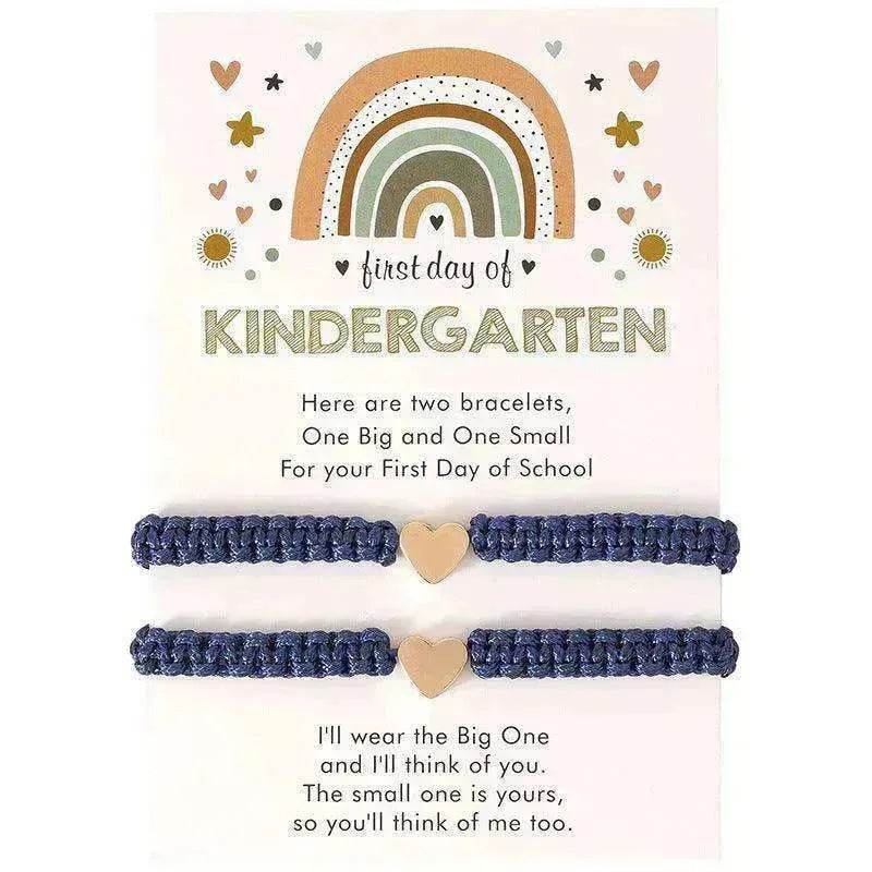 Hand Weaving Golden Love Bracelet - EX-STOCK Canada