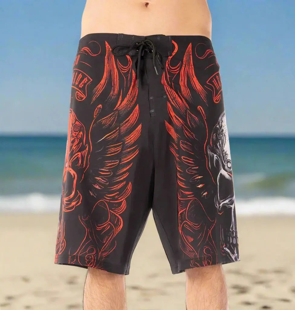 Bañadores Boardshorts Hell Wings para hombre de HeadrushEX-STOCK Canada