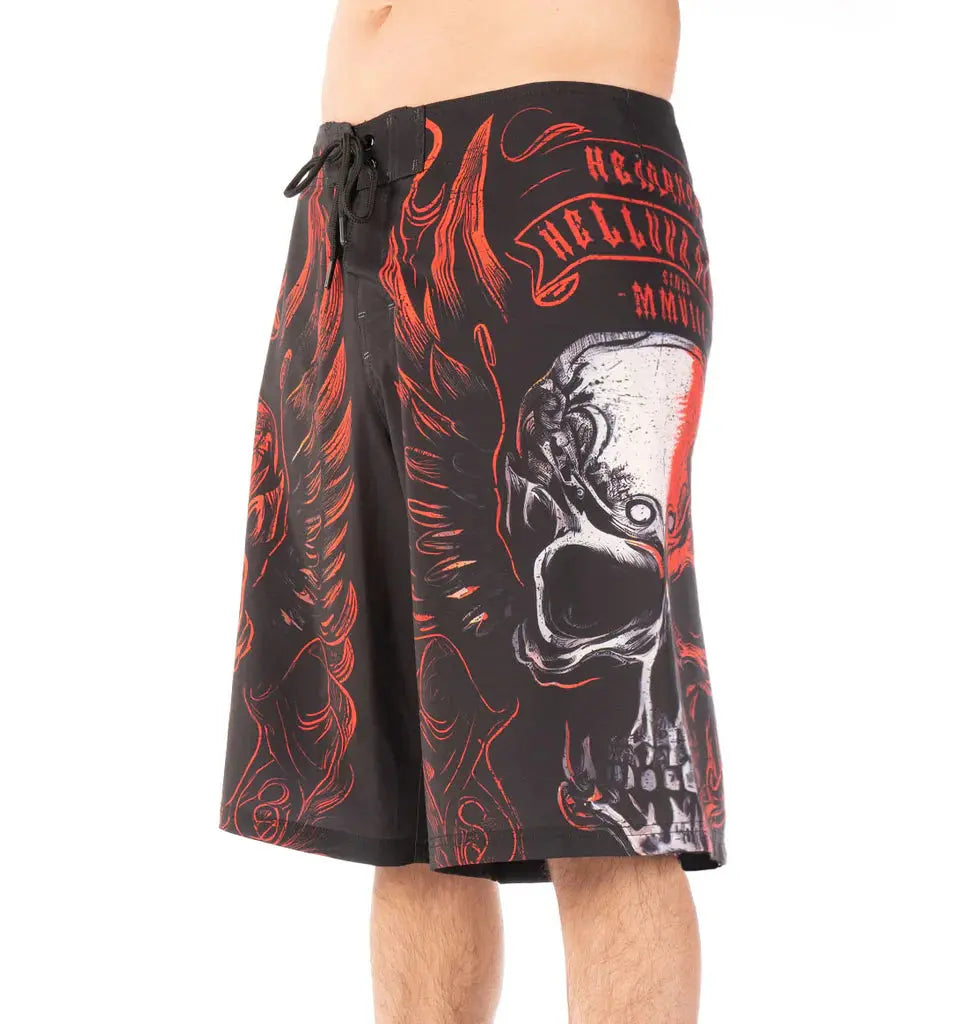 Bañadores Boardshorts Hell Wings para hombre de HeadrushEX-STOCK Canada
