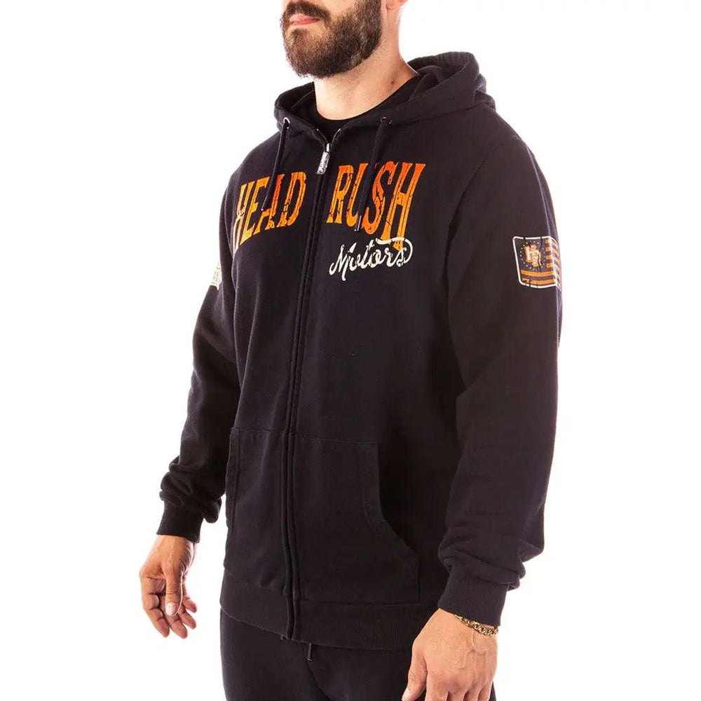 Sweat à capuche zippé Headrush The Mechanic pour hommesEX-STOCK Canada