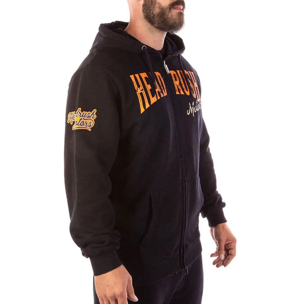 Sweat à capuche zippé Headrush The Mechanic pour hommesEX-STOCK Canada