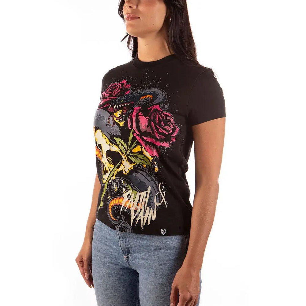 Chemise à manches courtes Headrush pour femmes Faith and PainEX-STOCK Canada