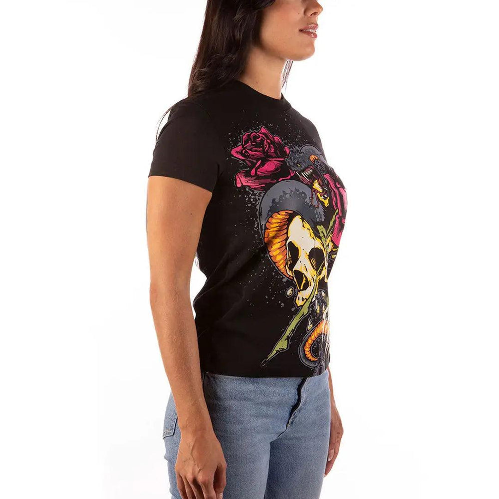 Chemise à manches courtes Headrush pour femmes Faith and PainEX-STOCK Canada