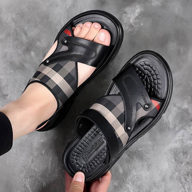 Height Increasing Leisure Sports Anti-slip Soft Bottom Beach Slippers EX-STOCK CANADA