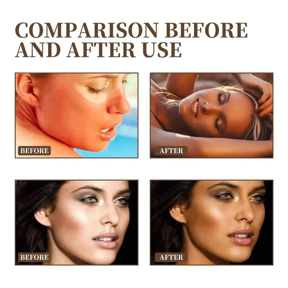 Crème pour le cou à la peau noire Aide Plage Autobronzant Bronze - EX-STOCK CANADA