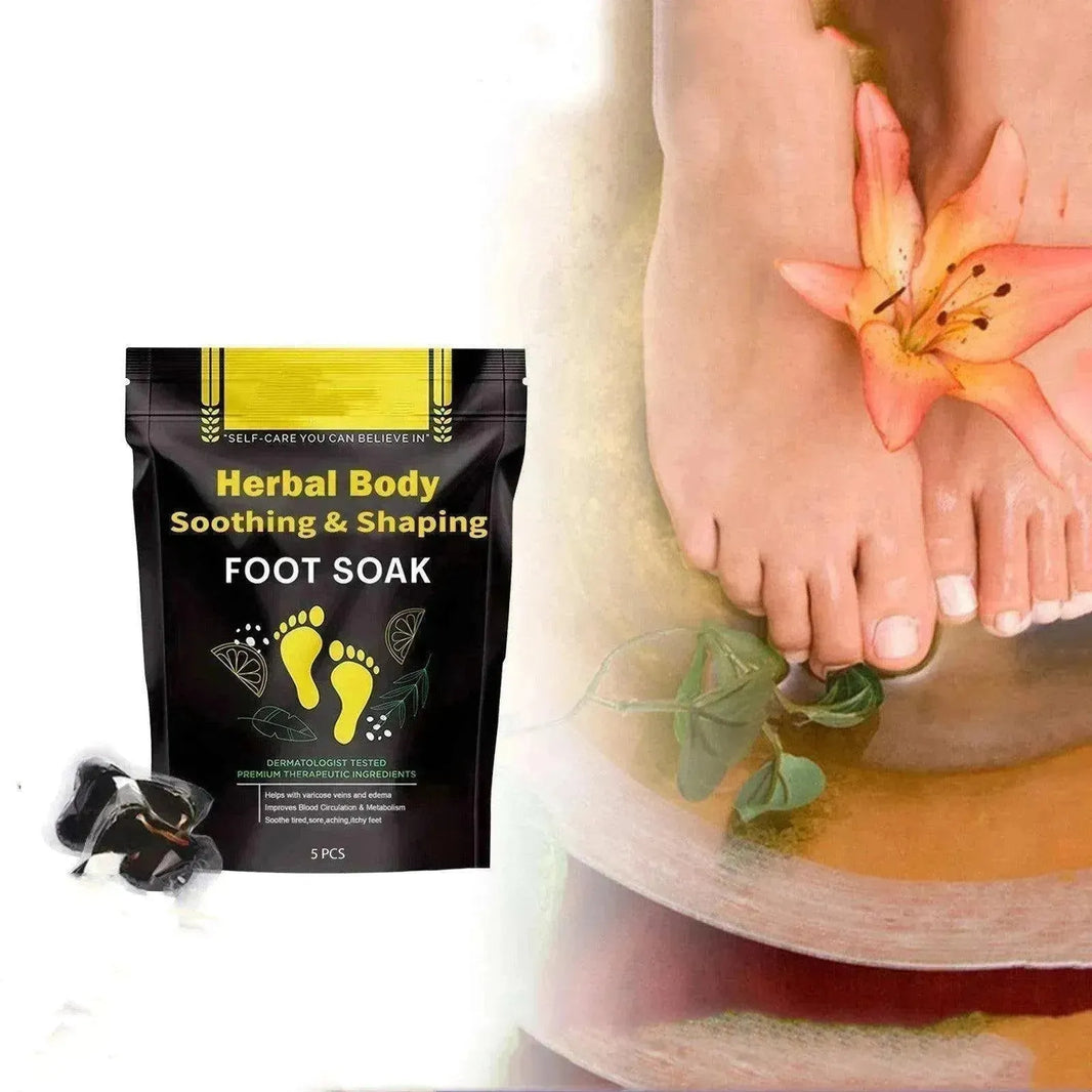 Bain de pieds aux herbes apaisant et modelant pour le corps - EX-STOCK Canada