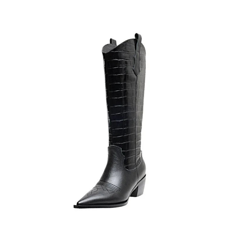 High Top Martin Boots All-match Lattice Riding Boots Women's Boots EX-STOCK Canada