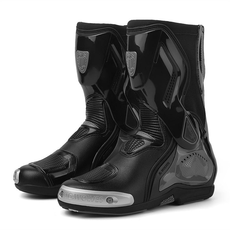 High-top All-round Protective Riding Shoes And Boots Non-slip Wear-resistant EX-STOCK Canada