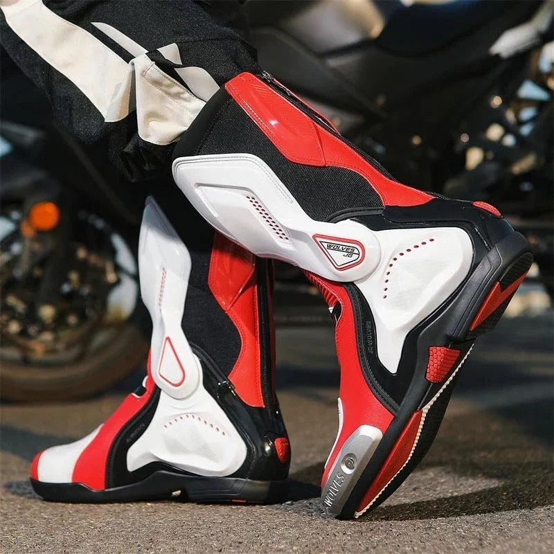 High-top All-round Protective Riding Shoes And Boots Non-slip Wear-resistant EX-STOCK Canada