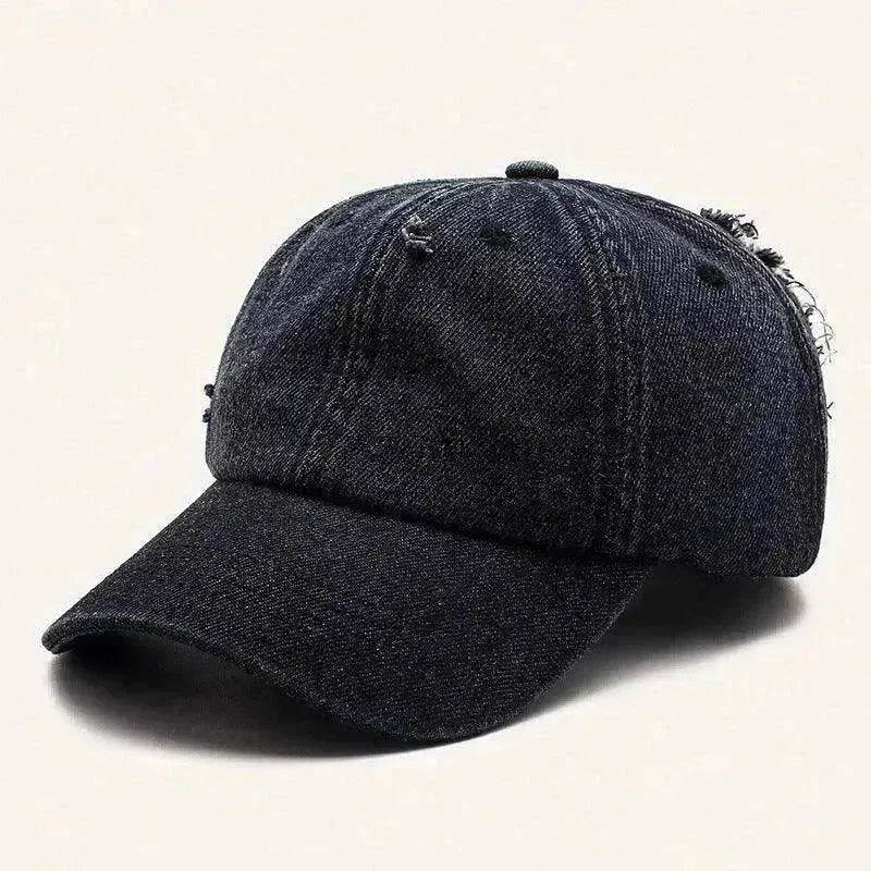 Hole Denim Korean Men And Women General Baseball Caps - EX-STOCK Canada