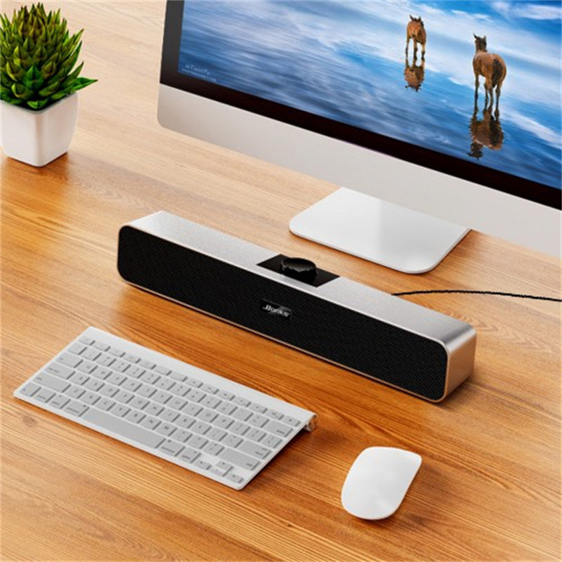 Home Fashion Simple Desktop Long Bluetooth Speaker EX-STOCK Canada