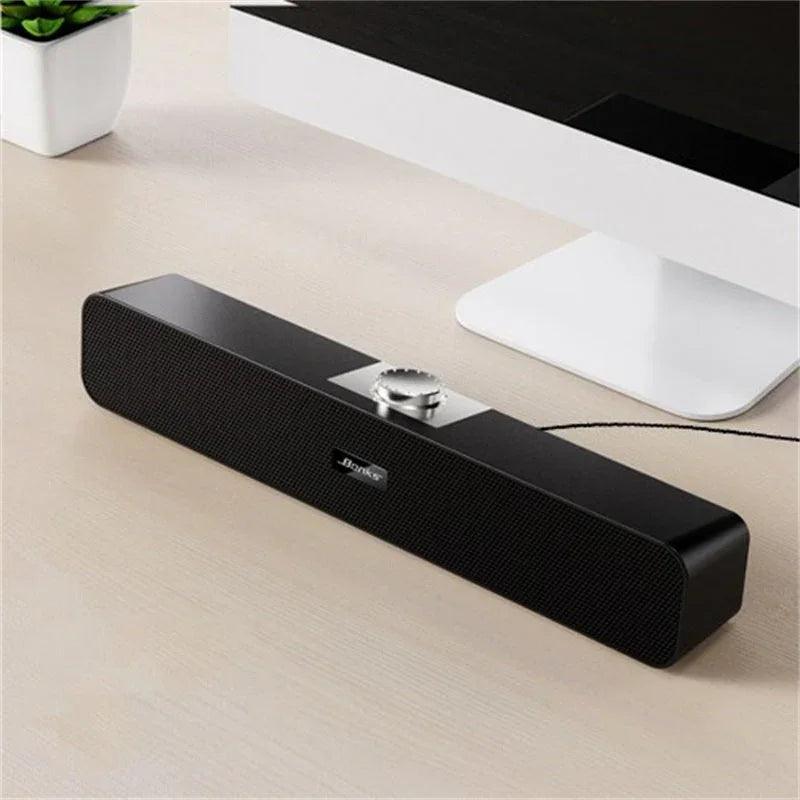 Home Fashion Simple Desktop Long Bluetooth Speaker EX-STOCK Canada