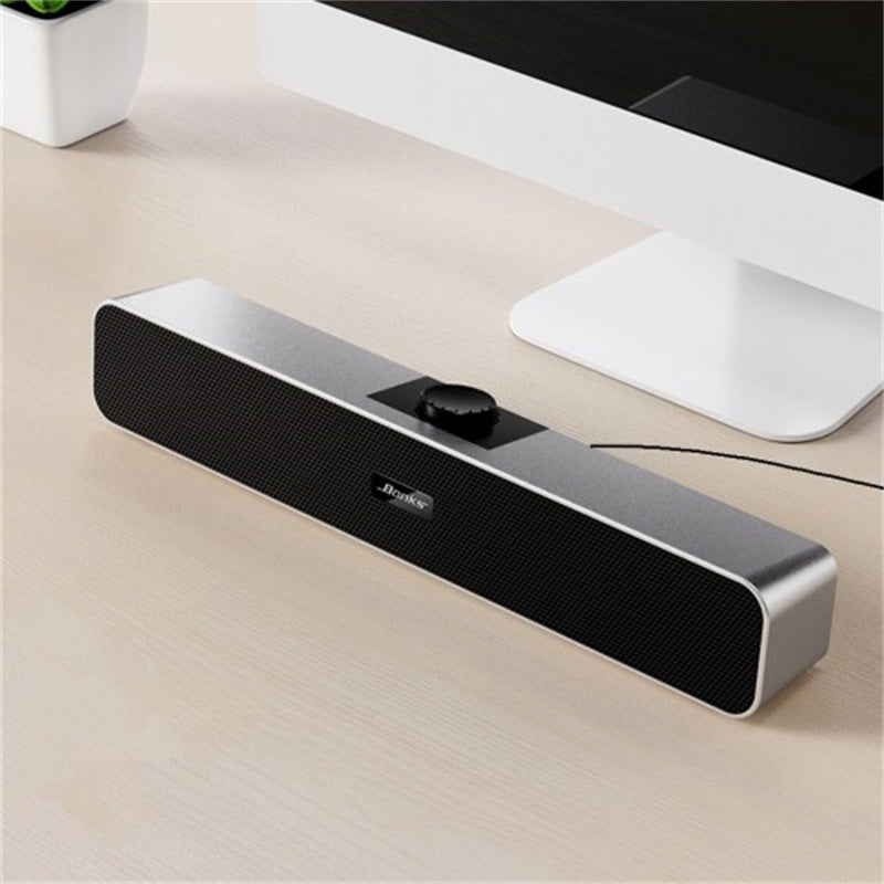 Home Fashion Simple Desktop Long Bluetooth Speaker EX-STOCK Canada