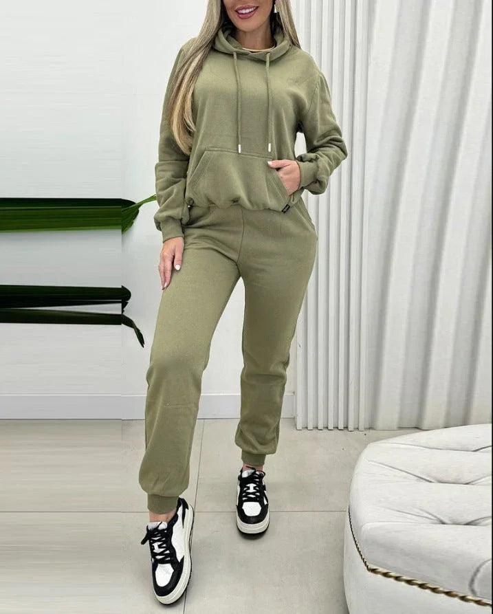 Hooded Women's Suit Sports Fashion Sweater EX-STOCK Canada