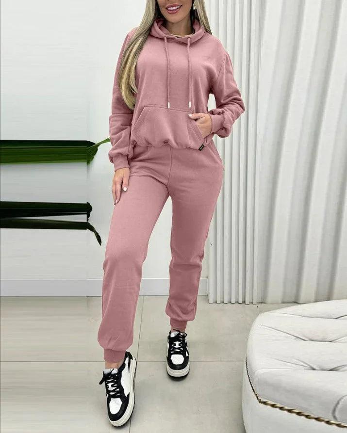 Hooded Women's Suit Sports Fashion Sweater EX-STOCK Canada