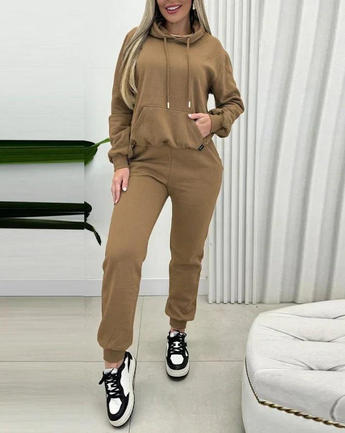 Hooded Women's Suit Sports Fashion Sweater EX-STOCK Canada