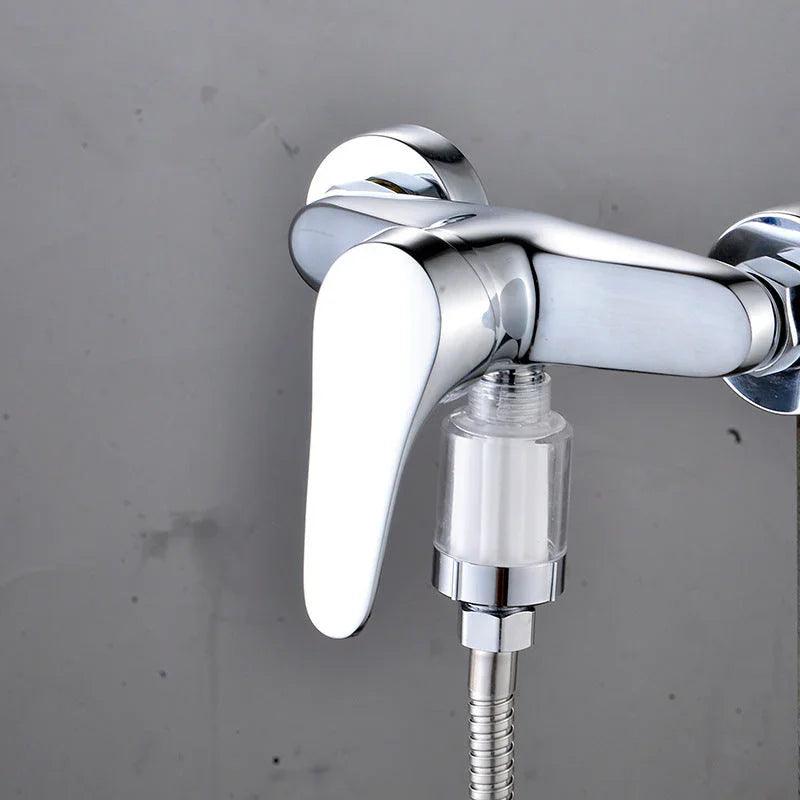 Household Silver Water Heater Shower Filter EX-STOCK Canada