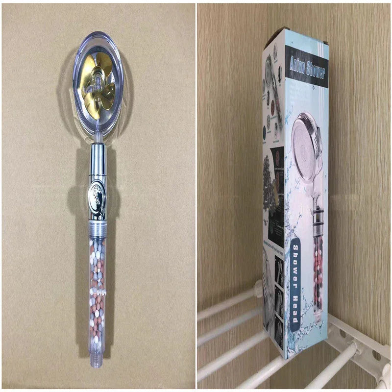 Boule de filtre tricolore pour turbine domestique Douche suralimentéeEX-STOCK Canada