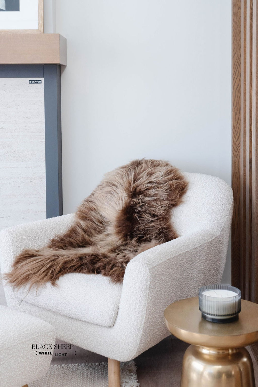 Light Brown Icelandic Sheepskin