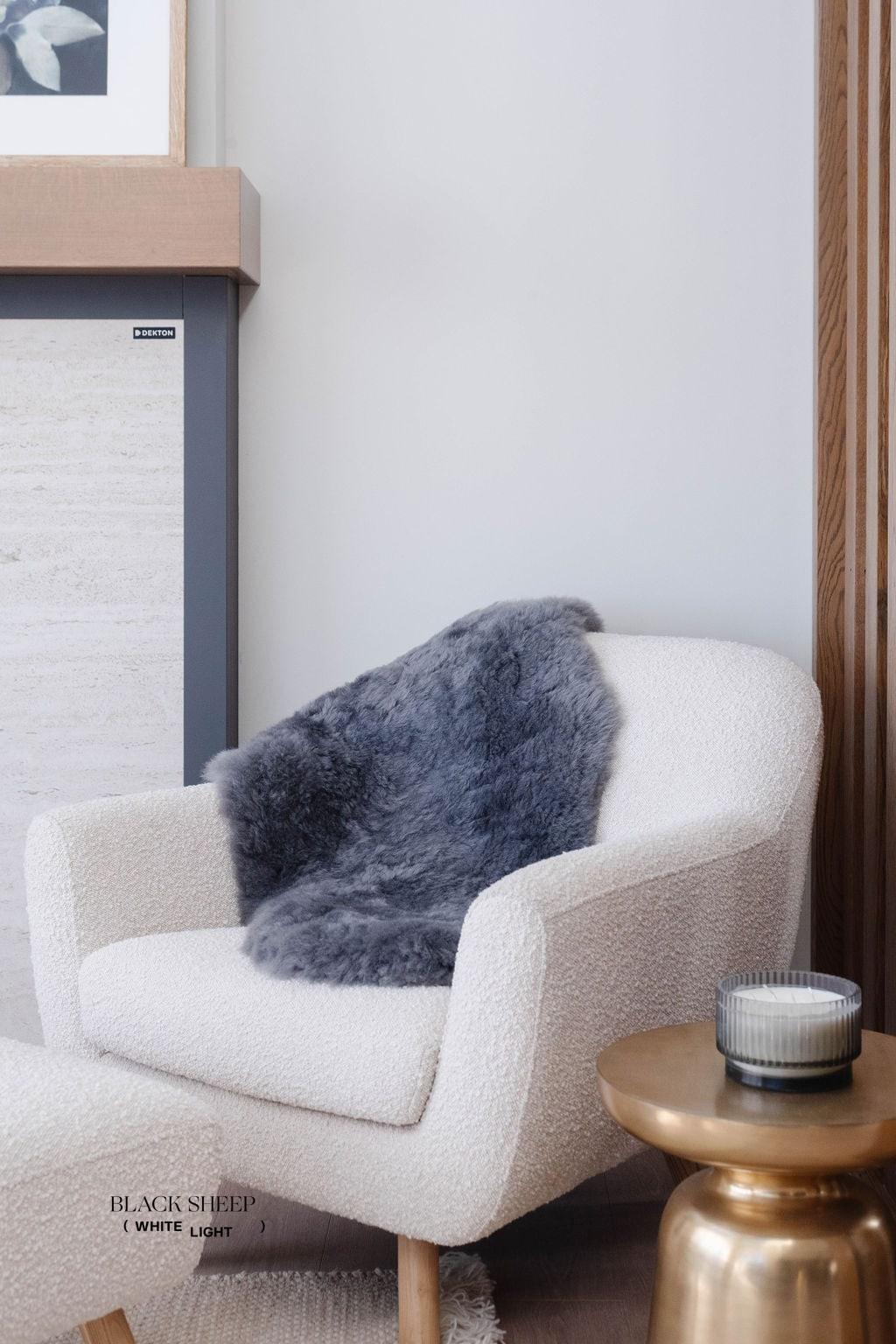 Shorn Silver Icelandic Sheepskin EX-STOCK Canada