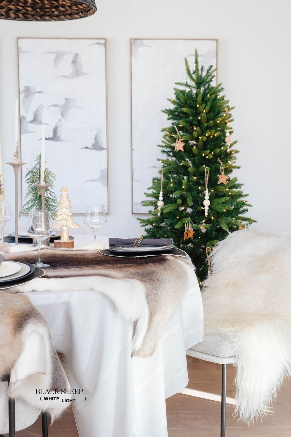 جلد خروف إيسلندي أبيضEX-STOCK Canada