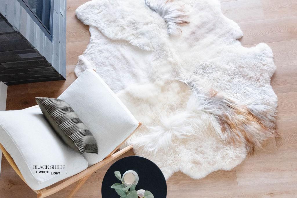 Brown Melange Sheepskin Rug EX-STOCK Canada