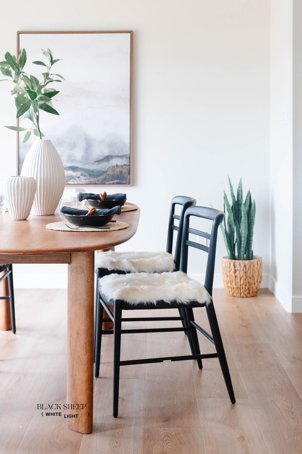 وسادة كرسي من صوف الغنم الآيسلندي الأبيض المقصوصEX-STOCK Canada