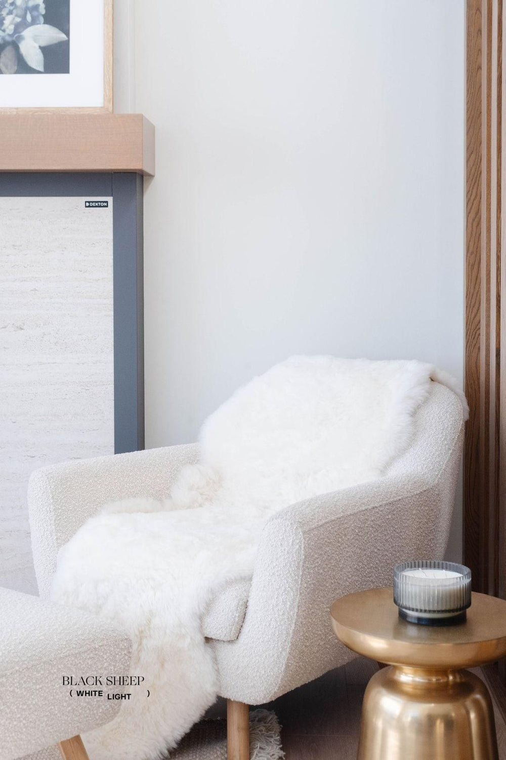 Shorn White Double Icelandic Sheepskin EX-STOCK Canada