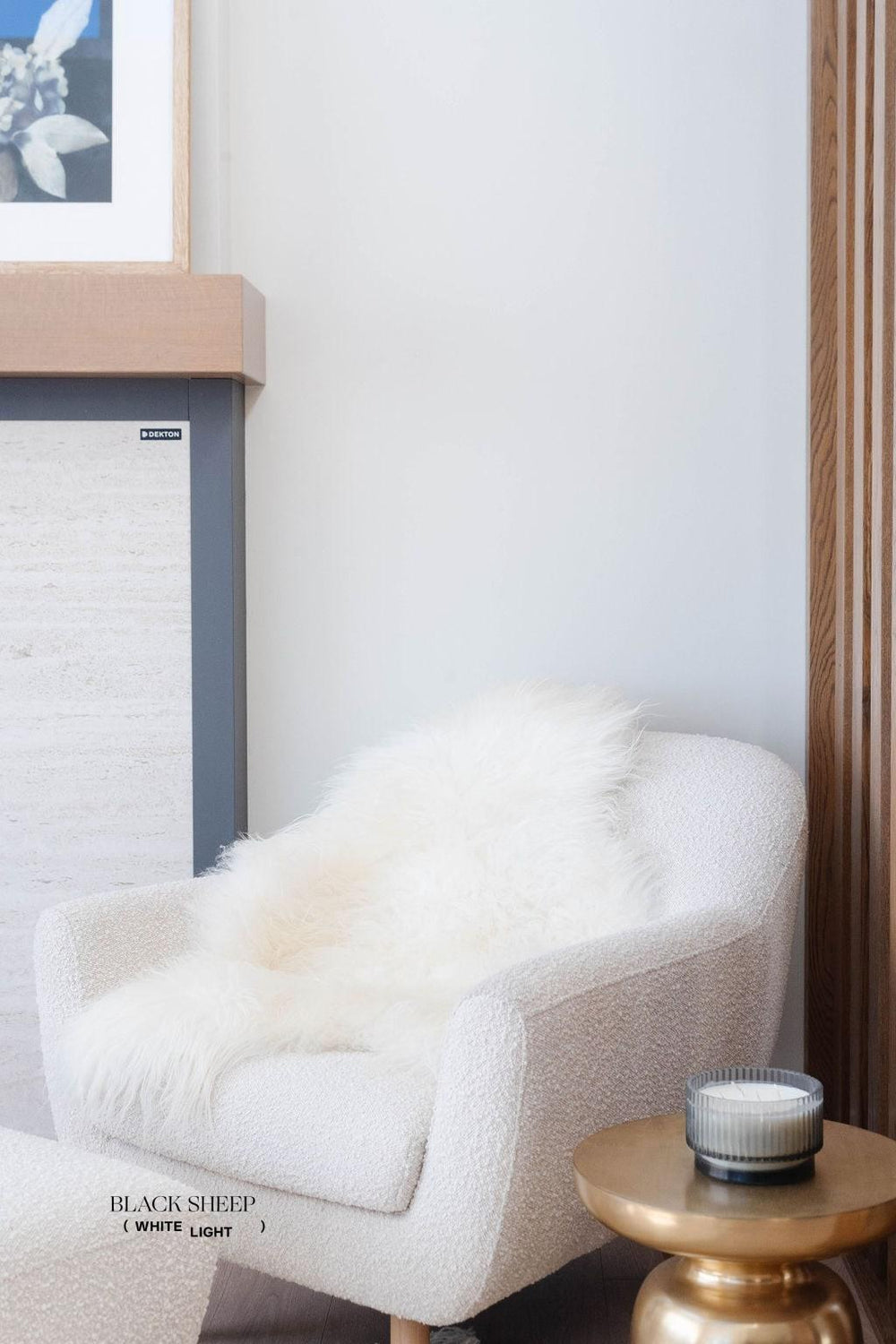 White Icelandic Sheepskin EX-STOCK Canada