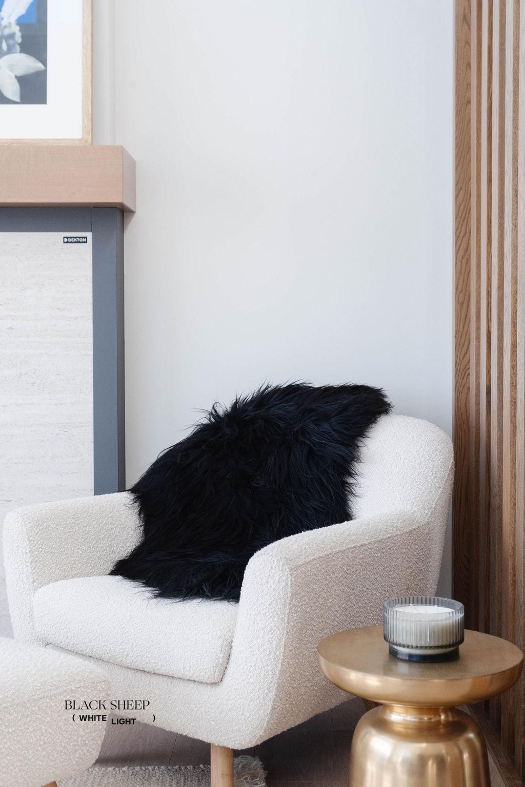 Black Icelandic Sheepskin EX-STOCK Canada