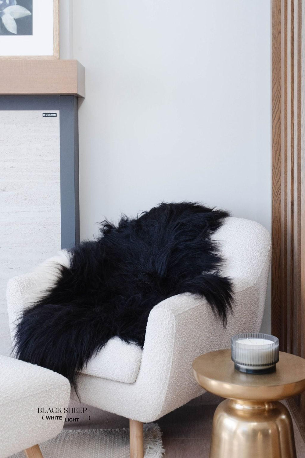 Peau de mouton islandaise tachetée | MaximalEX-STOCK Canada