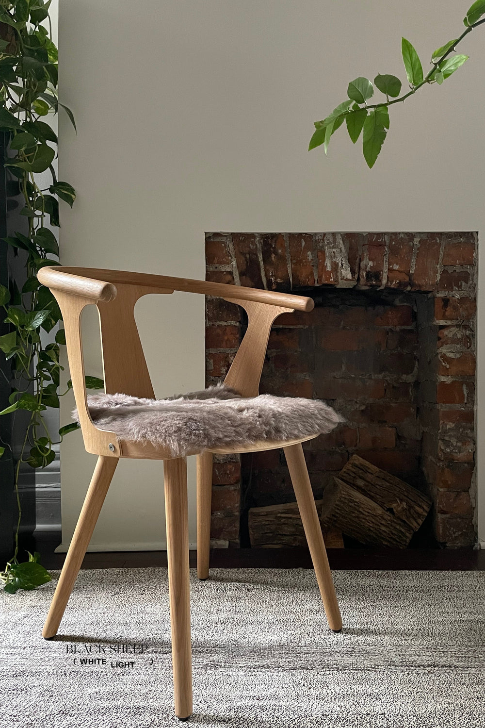 Shorn Taupe Icelandic Sheepskin Chair Pad