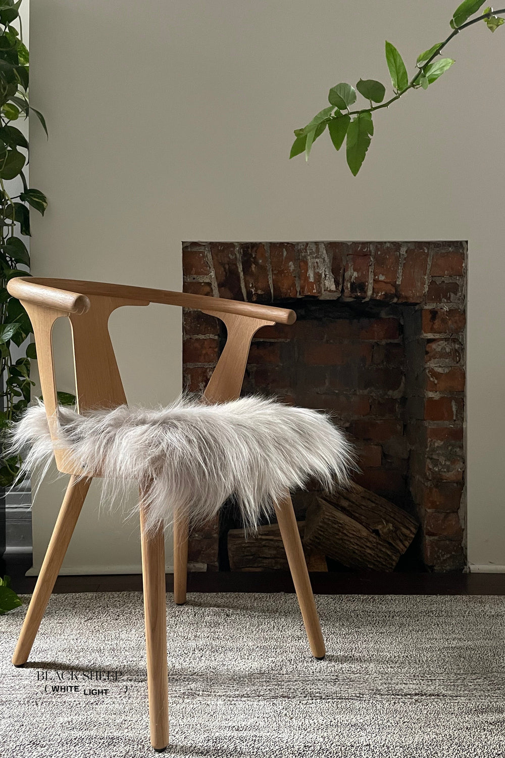 Nude Icelandic Sheepskin Chair Pad