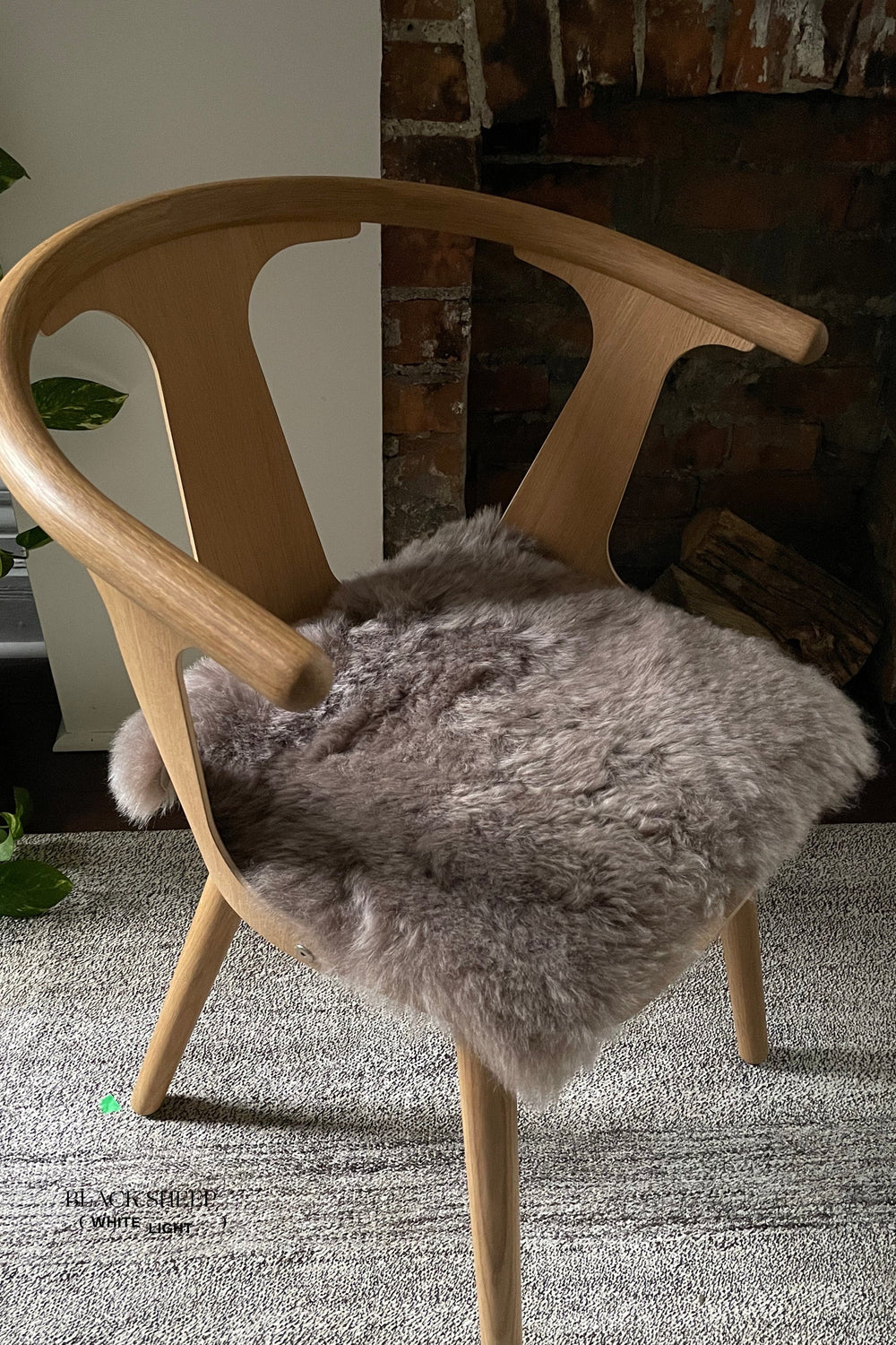 Shorn Taupe Icelandic Sheepskin Chair Pad