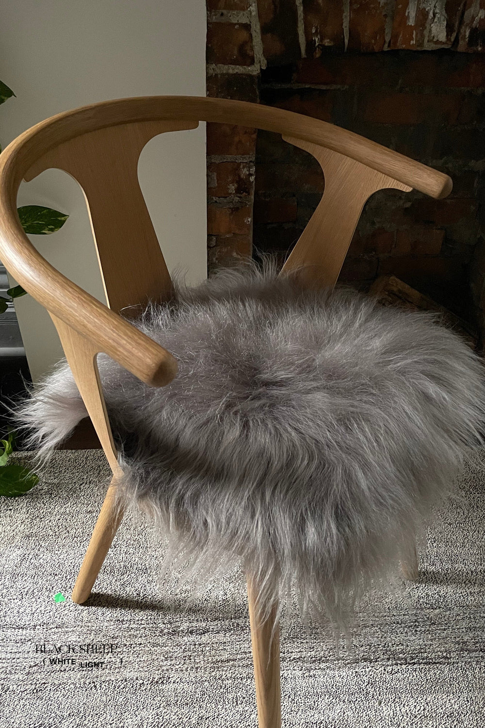 Mineral Icelandic Sheepskin Chair Pad