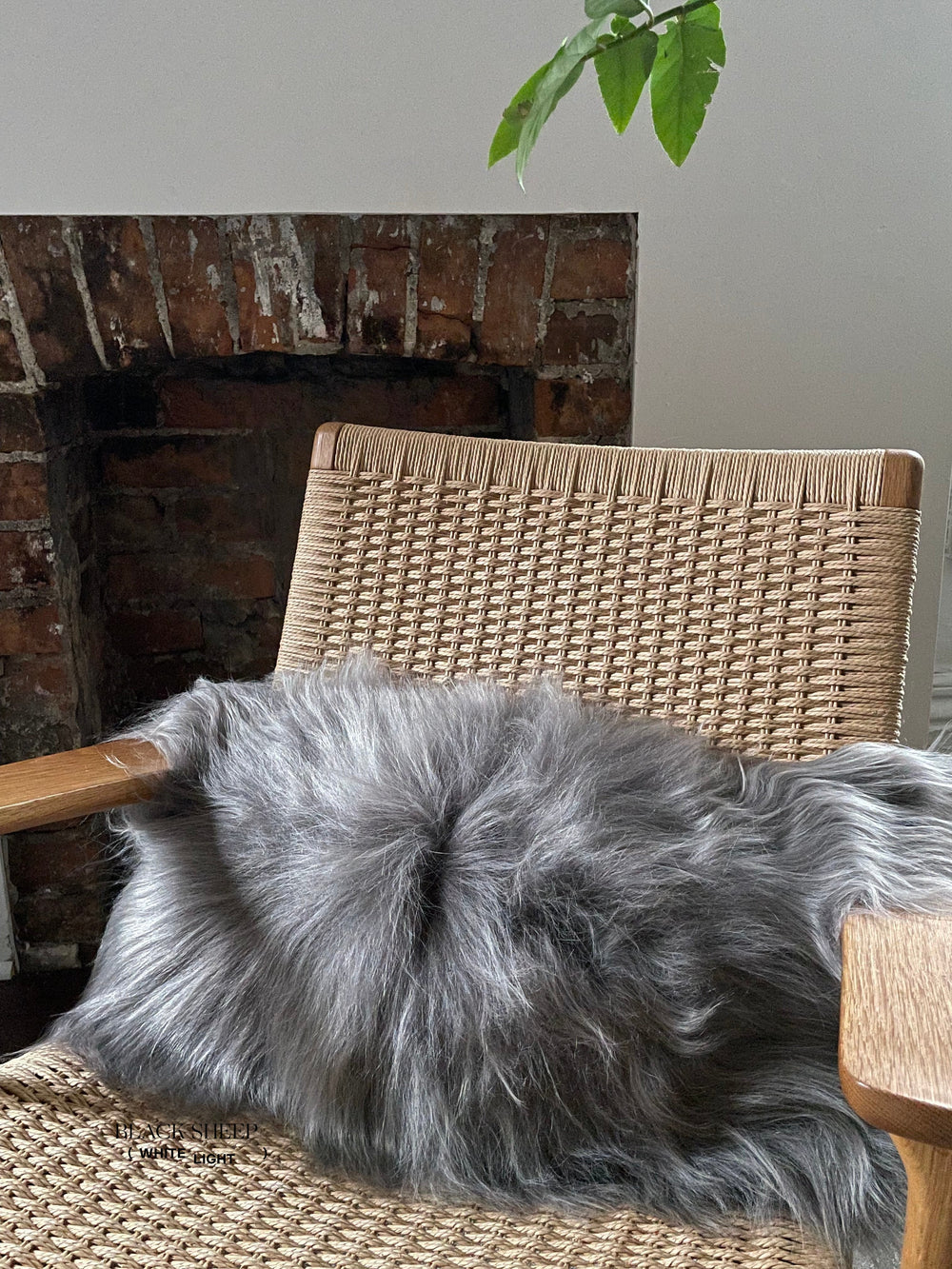 Rectangular Mineral Icelandic Sheepskin Pillow Cover EX-STOCK Canada