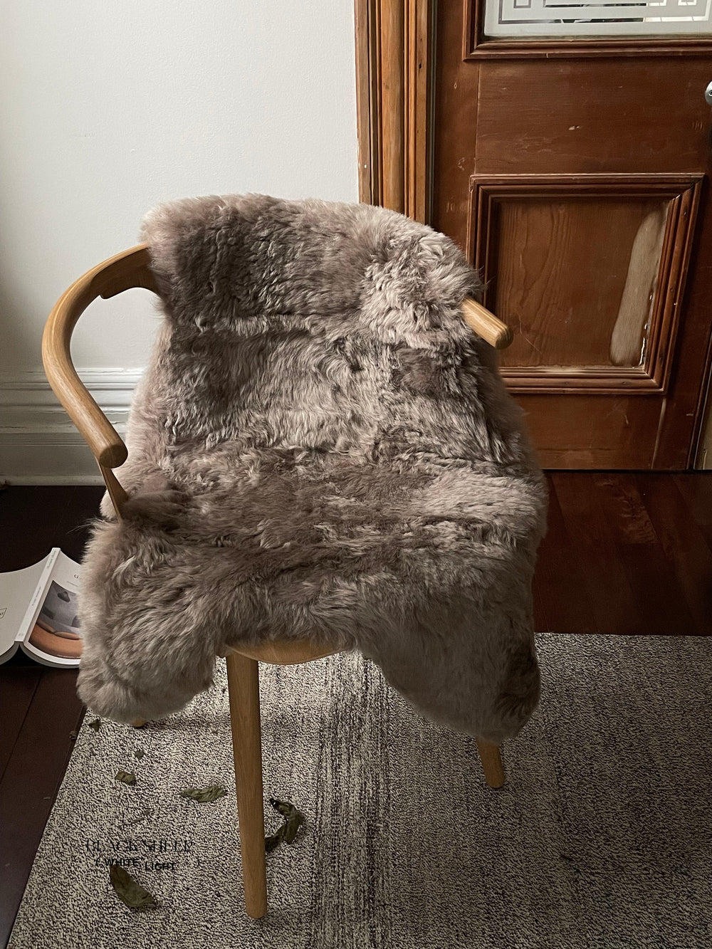 Shorn Taupe Icelandic Sheepskin EX-STOCK Canada