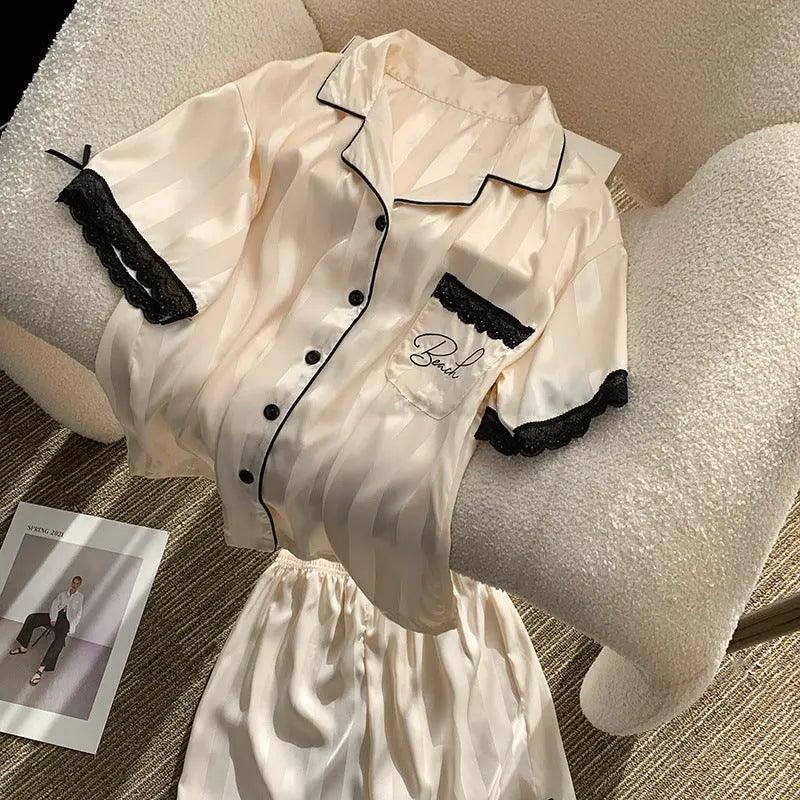 Ice Silk Pajamas For Women In Summer - EX-STOCK Canada