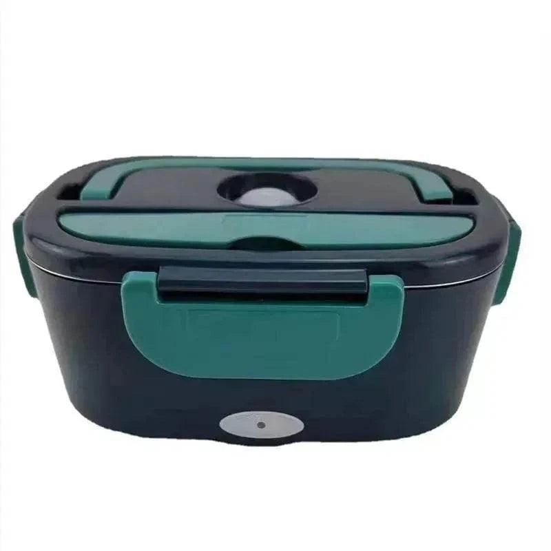 Boîte à déjeuner isolée grande capacité boîte à déjeuner électrique chauffante boîte à bento en acier inoxydable pour voiture - EX-STOCK Canada