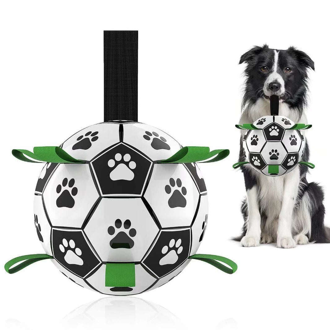 Interactive Dog Football Toy Soccer Ball Inflated Training Toy For Dogs Outdoor Border Collie Balls For Large Dogs Pet Supplies EX-STOCK Canada